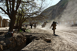 El Ejército afgano lidera una acción contra la insurgencia en Badghis