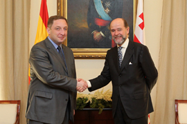 El SEDEF recibe al ministro georgiano de integración en UE y OTAN