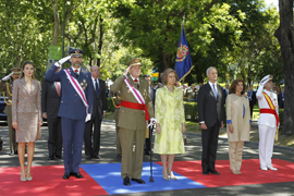 S.M. el Rey preside el Homenaje a quienes dieron su vida por España
