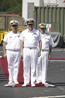 España asume el mando de la Agrupación Naval Permanente 2 de la OTAN