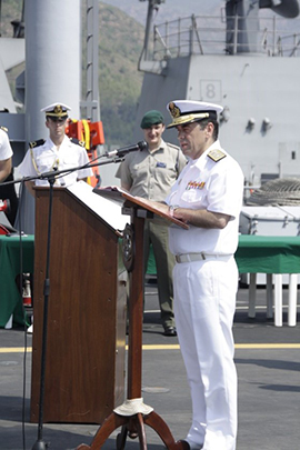 España asume el mando de la Agrupación Naval Permanente 2 de la OTAN