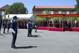 El Príncipe preside la entrega de despachos a los nuevos sargentos del Aire