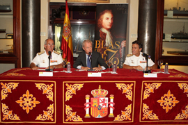 El ministro inaugura la exposición 'Blas de Lezo, el valor de Mediohombre'