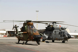 Las unidades españolas de helicópteros finalizan su misión en Afganistán