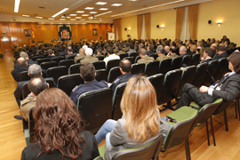 El SEDEF, Pedro Argüelles, inaugura la Jornada de Gestión de Programas, en el Centro de Estudios Superiores de la Defensa (CESEDEN), en Madrid