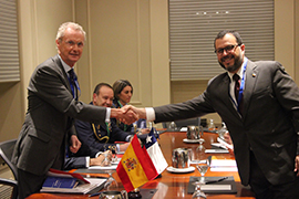 El ministro Morenés reclama una política común de Defensa europea solida
