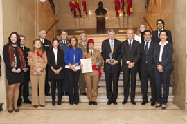 Ana Mato y Pedro Morenés entregan el ‘Premio Soldado Idoia Rodríguez'