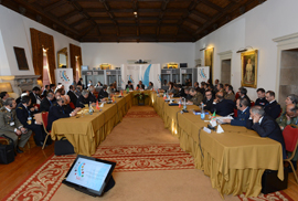 Reunión de los ministros de Defensa de la Iniciatíva 5+5 en Guimaraes.