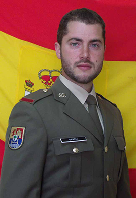El soldado Abel García Zambrano, fallecido en accidente de tráfico en Líbano