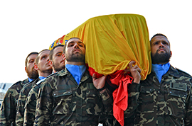 Emotivo adiós a los dos soldados fallecidos en el Líbano