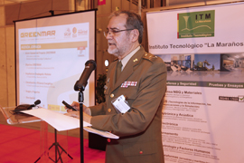 Defensa presenta en SICUR el proyecto 'Greenmar'