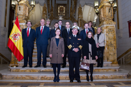 Los subsecretarios de Estado visitan el Cuartel General de la Armada