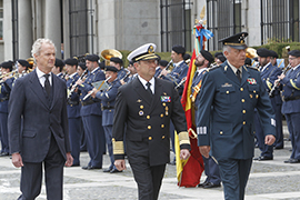 Morenés recibe a los secretarios de Defensa Nacional y Marina de México