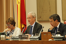 Pedro Morenés informa al Congreso de las últimas reuniones de la OTAN y UE