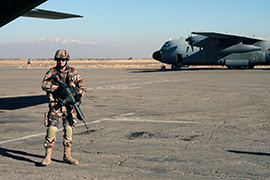 Militares españoles reforzarán la protección de la base de Herat