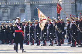 El Rey  Felipe VI preside el acto central de la Pascua Militar