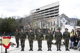 Homenaje a los militares españoles fallecidos en Bosnia