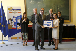 Los ganadores del concurso, Colegio ‘ ‘Pureza de María de Onteniente (Valencia)