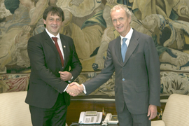 Pedro Morenés recibe al ministro serbio de Defensa