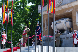 Felipe VI preside los actos centrales del  Día de las Fuerzas Armadas