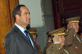 José Bono, ministro de Defensa. Foto de archivo
