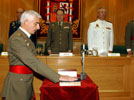 El general de division Jesús Argumosa Pila toma posesión de su cargo como Jefe de Altos Estudios de la Defensa en el CESEDEM