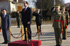 El ministro de Defensa recibe honores en el regimiento de caballería 'Farnesio' 12 en Valladolid