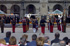 El concierto fue ofrecido por un grupo de bandas de musica militares y corales de la comunidad gallega.