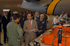 José Bono, ministro de Defensa, en una exposicion de material del Servicio Aereo de Rescate en la Base Aérea de Gando