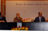 José Bono y Juan Vicente Herrera, durante la conferencia ofrecida por Fernando Savater en Burgos, 'Doce miradas sobre España'