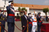 S.M. El Rey, que preside los actos, recibe honores en la Academia General del Aire en San Javier