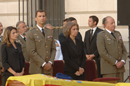 Sus Majestades los Reyes, acompañados por Sus Altezas Reales los Príncipes de Asturias, han presidido hoy el funeral de estado oficiado en el Cuartel General del Ejército de Tierra por el eterno descanso de los 17 militares fallecidos el martes en Herat