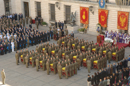 Funeral de Estado en el Patio de Armas del Palacio de Buenavista, Cuartel General del Ejército de Tierra