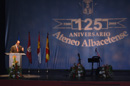 El ministro de Defensa, José Bono, dirige unas palabras a los asistentes a la entrega del premio Tolerancia 
