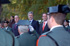 La unidad de la Guardia Civil que rindió honores, cierra el acto desfilando ante la Presidencia