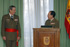 El Jefe del Estado Mayor de la Defensa, general Sanz Roldan, y el general  Alvarez del Manzano