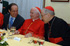 El ministro de Defensa, José Bono, y los cardenales, Rouco Varela y Cañizares Llovera