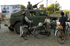 Patrulla española en un vehículo de alta movilidad táctica (VAMTAC) en una calle de Qala i Naw