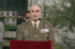 El Jefe del Estado Mayor del Ejército de Tierra, General de Ejército Carlos Villar, durantew su discurso en la XLIV edición de los Premios