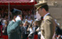 Su Alteza Real el Principe de Asturias entrega el real despacho al número uno de promoción de la Guardia Civil