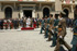 Los Principes de Asturias presiden el desfile en la Academia Militar de Zaragoza