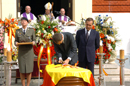 El Presidente del Gobierno, impone la Cruz del Mérito Militar con distintivo amarillo
