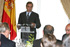 El ministro de Defensa, José Antonio Alonso, en la conferencia de Embajadores en el Cuartel General del Ejército del Aire en Madrid