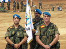 El ministro de Defensa visita a las tropas españolas destacadas en Líbano