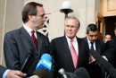 El ministro de Defensa, José Antonio Alonso, se reune con el Secretario de Defensa Donald Rumsfeld