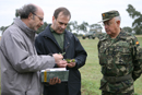 El ministro de Defensa, José Antonio  Alonso, ha presentado hoy en rueda de prensa el Plan de Iniciativas  Medioambientales 2007-2008