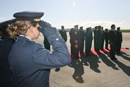 El ministro de Defensa, José Antonio Alonso, durante las jornadas de la mujer en el Ejército del Aire en la Base Aérea de Getafe
