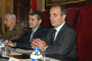 El ministro Alonso dirige unas palabras a los asistentes en la Clausura del I Curso de Defensa para Oficiales Afganos
