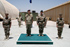 Relevo en el mando de la base de apoyo avanzado de Herat (Afganistán), el coronel Juan Antonio Carrasco transfiere la autoridad al coronel Alfonso Jiménez del Ejército del Aire