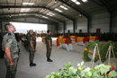Misa funeral en la Base Cervantes, Líbano